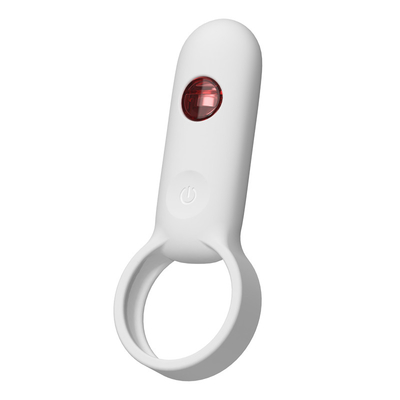 Magnetic Charging Visual Vibrating Cock Ring Waterproof 3 Patterns CHT304