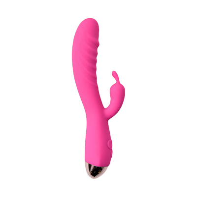 Ultrastrong Heating Rabbit Vibrator Sex Toy IPX6 Waterproof Rabbit Vibrator DF235