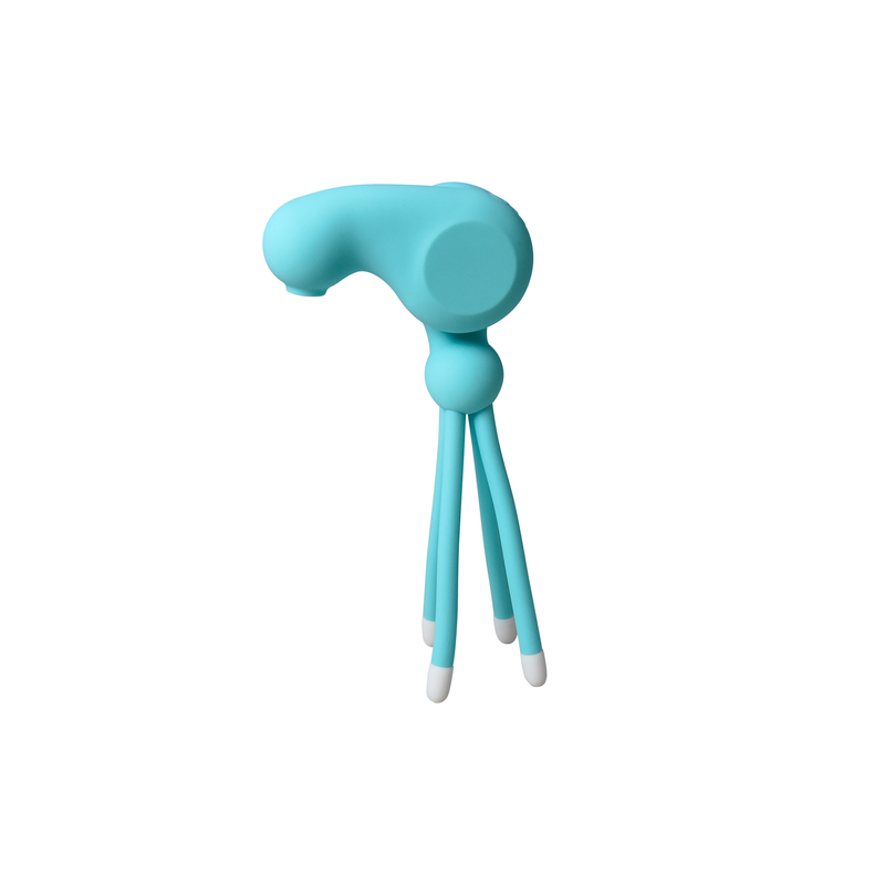 2-In-1 Detachable Clit Suction Vibrator With 4 Bendable Sticks DF1028