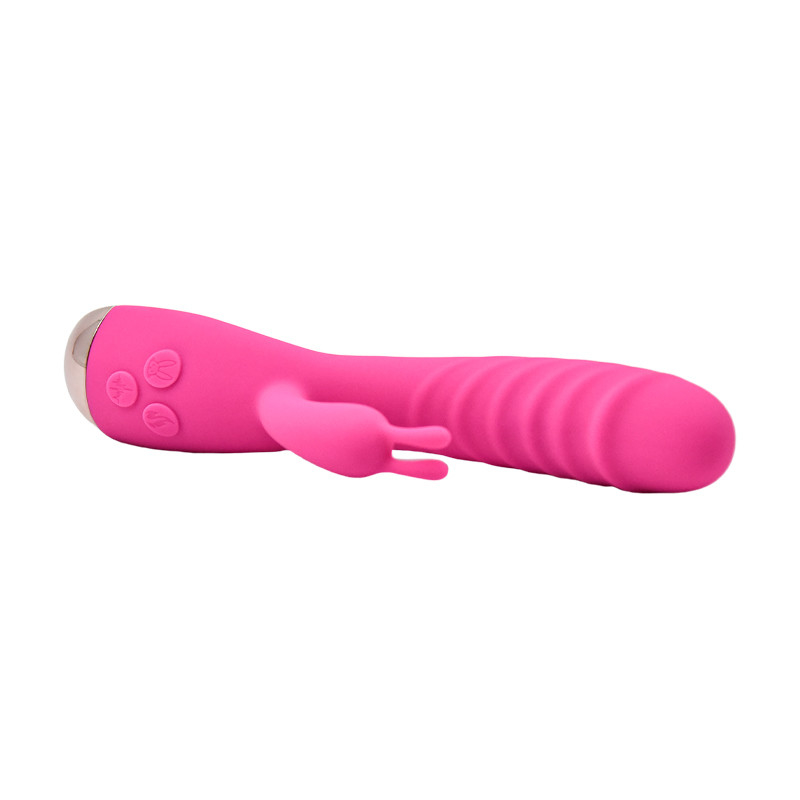 Ultrastrong Heating Rabbit Vibrator Sex Toy IPX6 Waterproof Rabbit Vibrator DF235