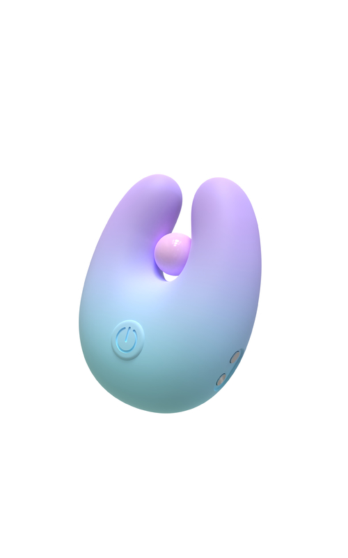 10 vibration patterns liquid silicone rubber Nipple Clamp